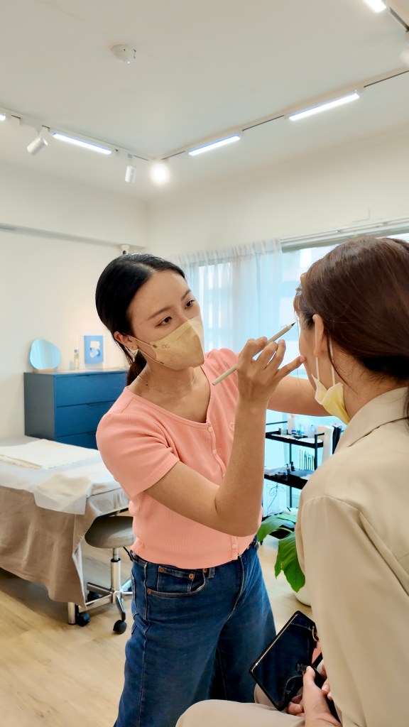 桃園眉型設計需要長時間的經驗累積,非上課完就能學會。