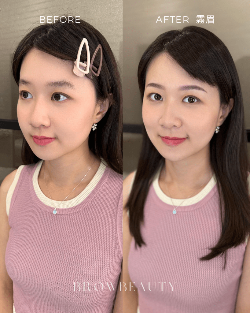 桃園霧眉推薦。透過原生條件延伸設計，經典耐看